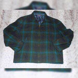 Pendleton 100% Virgin Wool Plaid Jacket